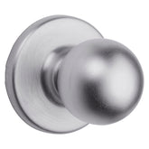 Kwikset 200P 26DCPRCLRCS Passage Door Lockset, Knob Handle, Zinc, Satin Chrome, 2-3/8 to 2-3/4 in Backset